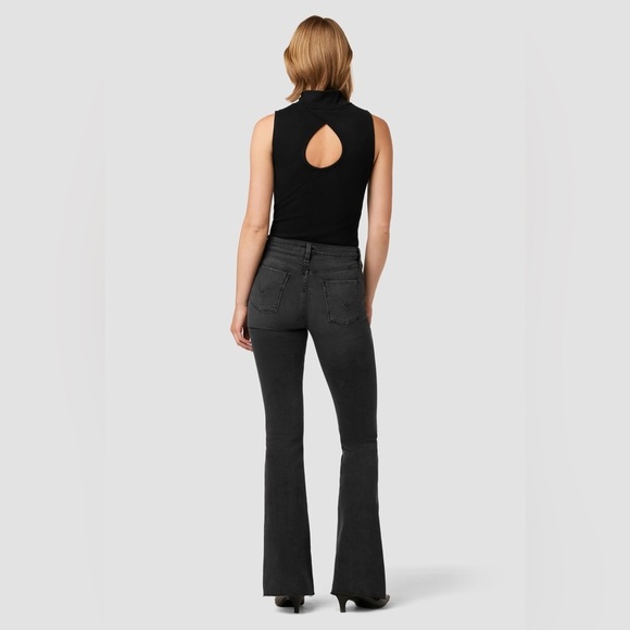 Hudson Black Holly High-Rise Flare Jeans |Size 30| - Picture 9 of 15